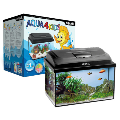 Aквариум  AQUA4 KIDS 40 DAY&NIGHT  прямой 25 л, с оборудованием